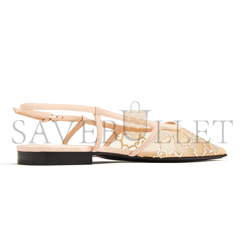 Gvc*1 GG SLINGBACK BALLET FLAT 762374